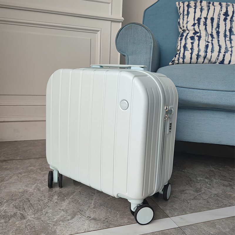 行李箱女18寸学生小型轻便登机箱儿童20寸静音万向轮密码箱旅行箱
