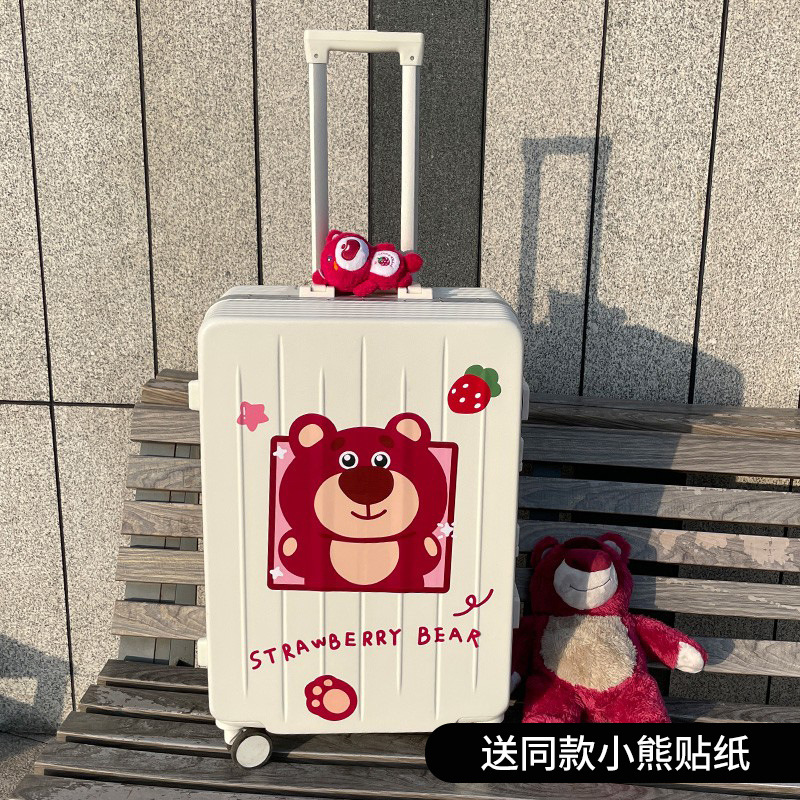 行李箱女新款拉杆箱20寸登机旅行箱男小型轻便24寸结实耐用密码箱